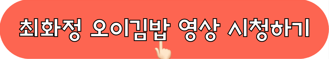 최화정_오이김밥_영상보기
