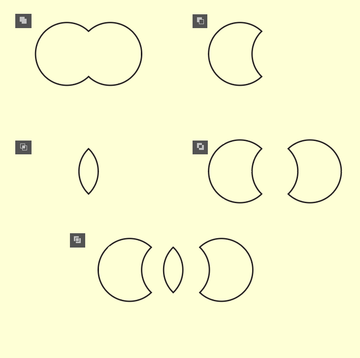 Shape Modes 도형모드 적용 후