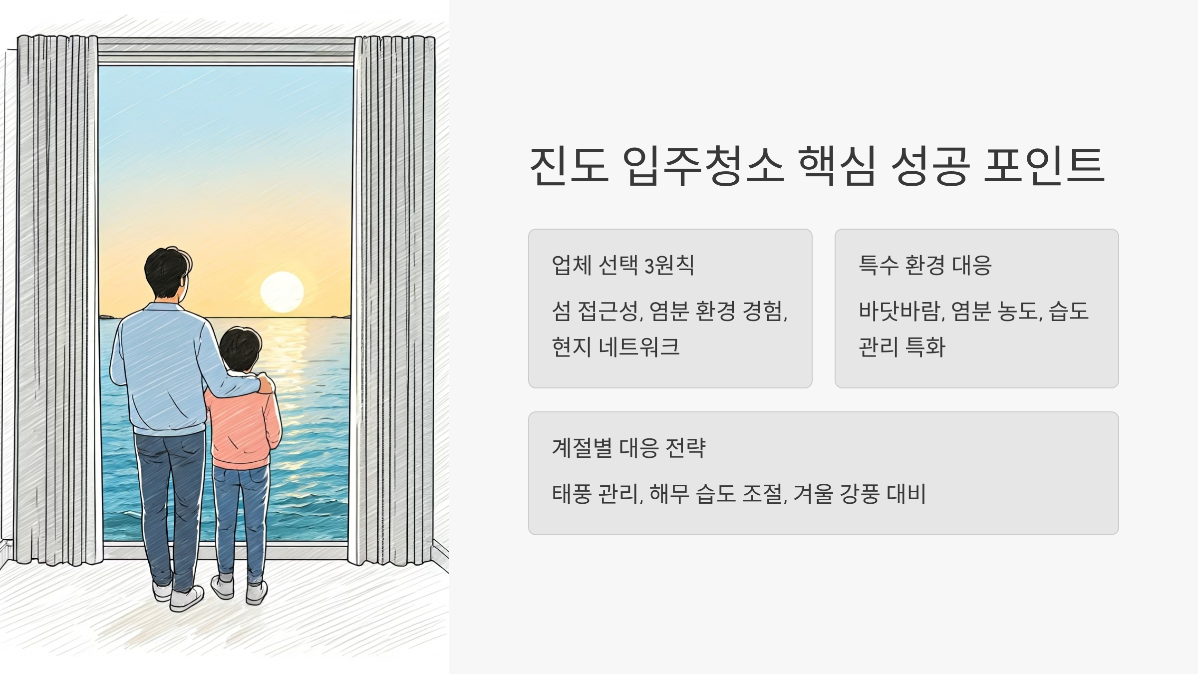 진도 입주청소 맞춤 전략