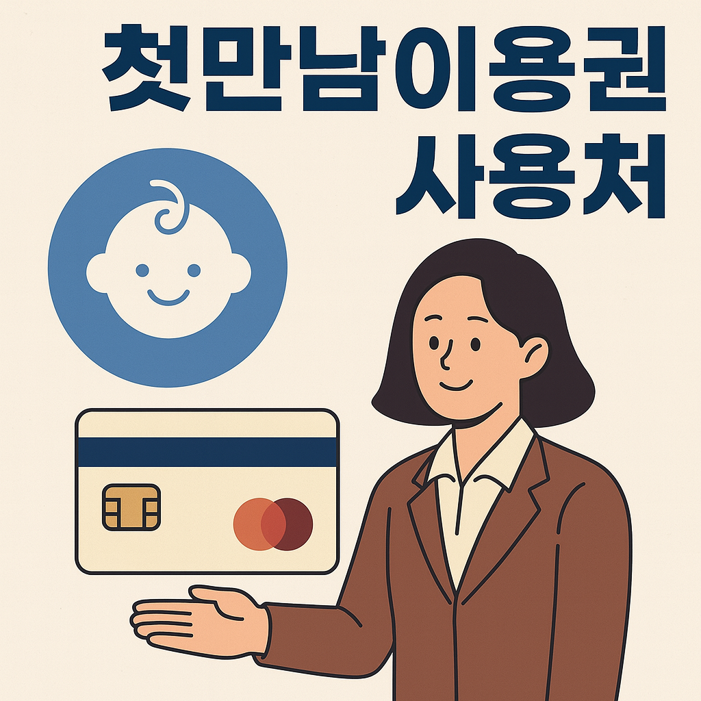 첫만남이용권 사용처 총정리