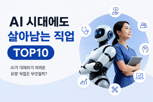 AI 시대에도 살아남는 직업 TOP10