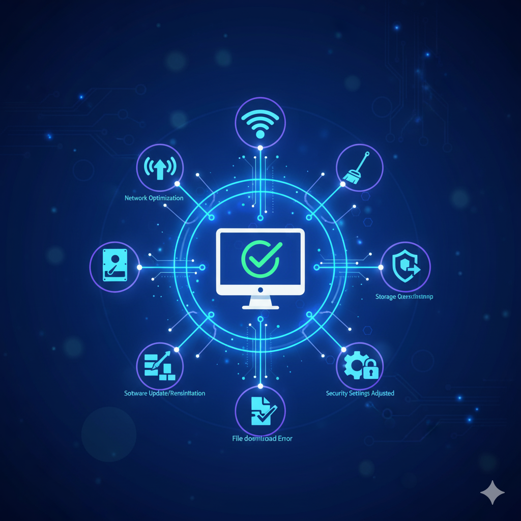 카카오톡 PC버전 파일 다운로드 오류 해결 방법