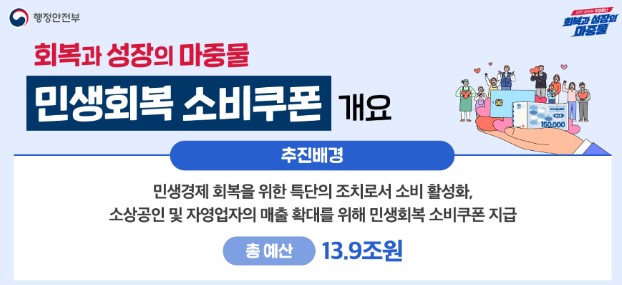 민생회복 소비쿠폰