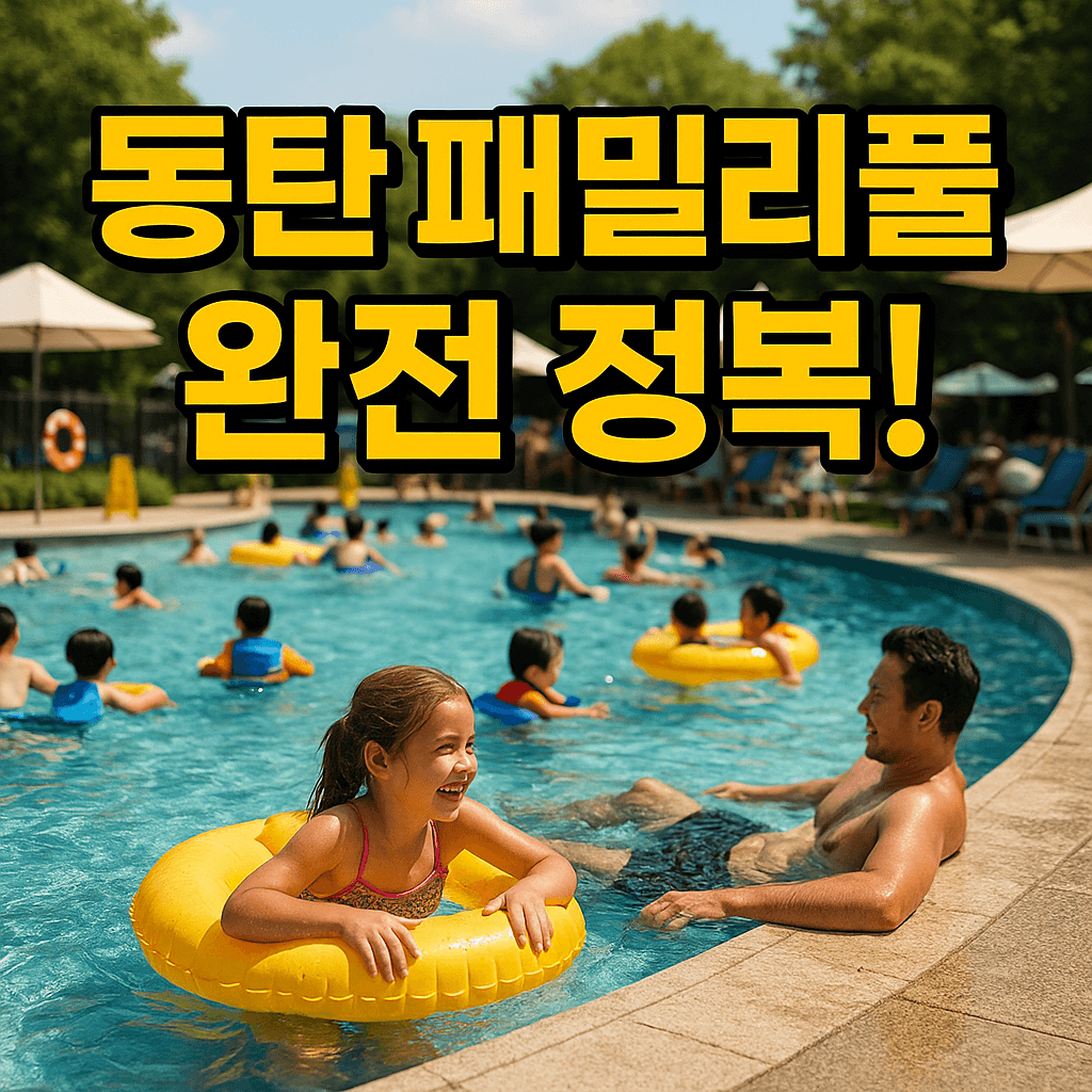 동탄 패밀리풀 완전 정복