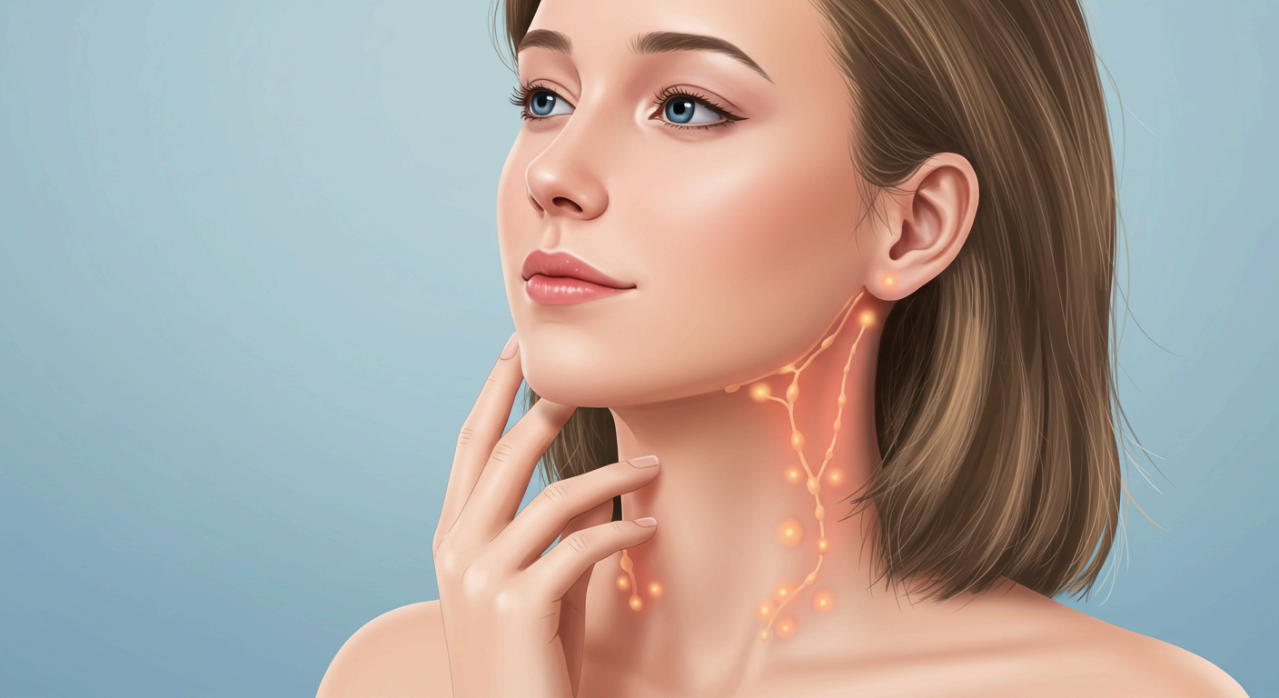 림프절이 딱딱하고 통증 있다면 체크!