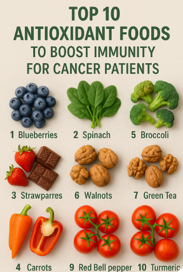 항산화 식품 TOP 10