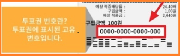 스포츠토토 투표권 적중확인