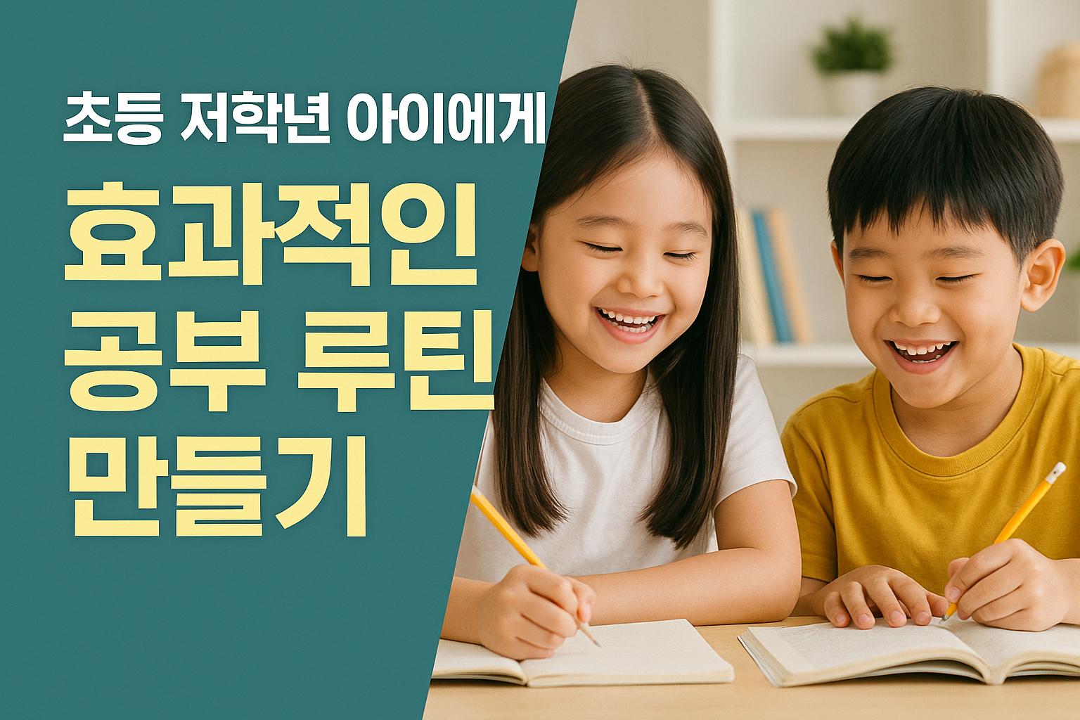 효과적인 공부 루틴 만들기