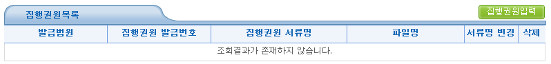 집행권원목록