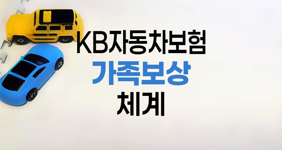 KB 자동차보험 가족 보상 체계