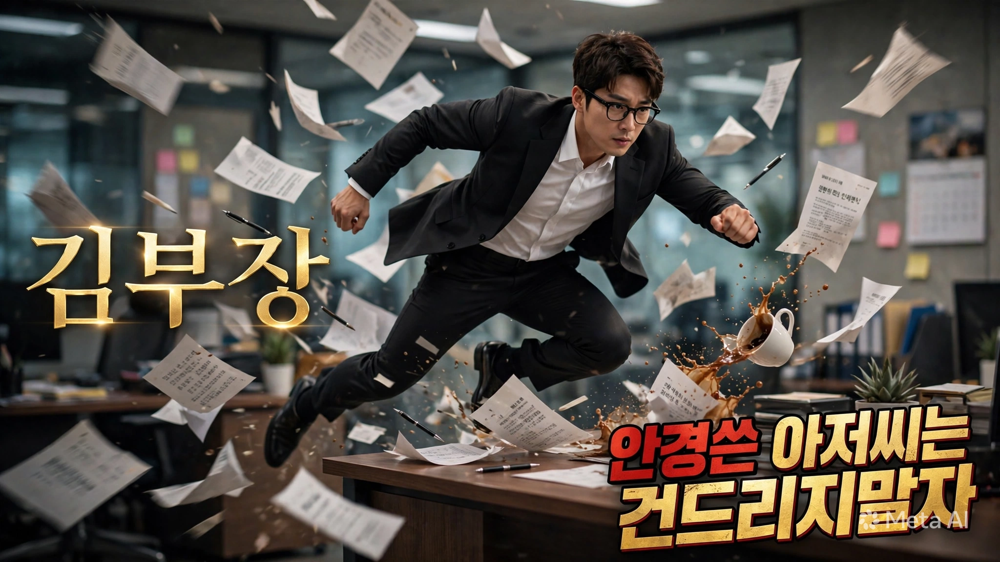 드라마 명대사 활용한 AI팬아트