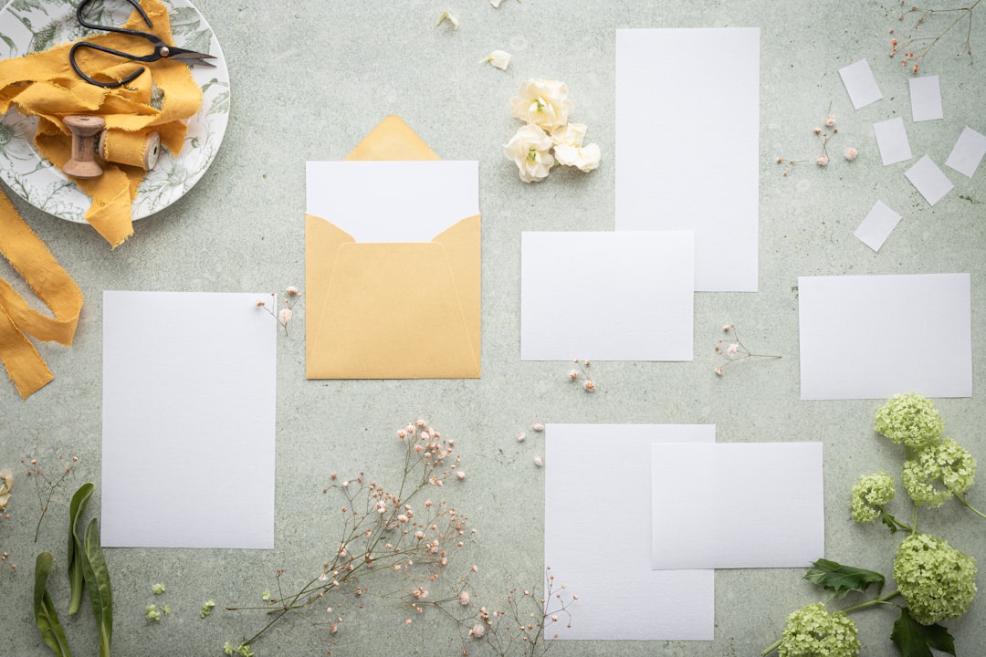 Yellow envelope.