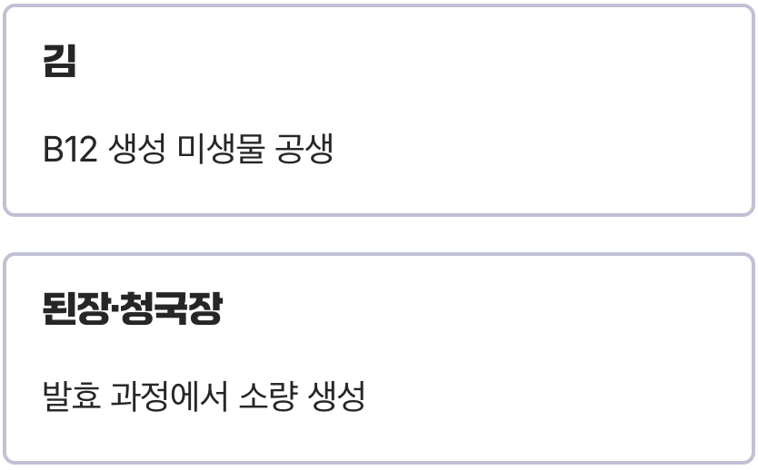 '김'과 '된장', 우리 밥상의 숨은 조력자