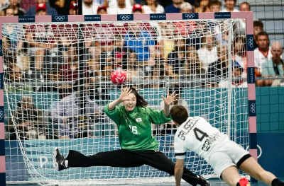 여자 핸드볼 경기