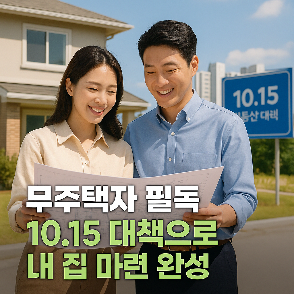 10.15 부동산 대책을 활용한 내 집 마련 검토중인 부부