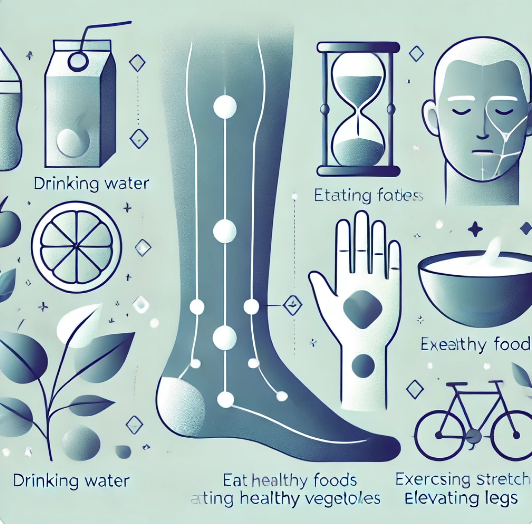 다리 부종 관련 사진