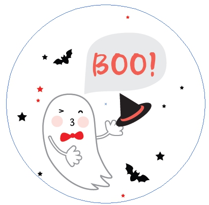 할로윈 선물 라벨