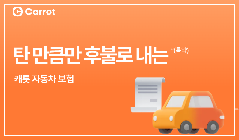 캐롯 자동차 보험
