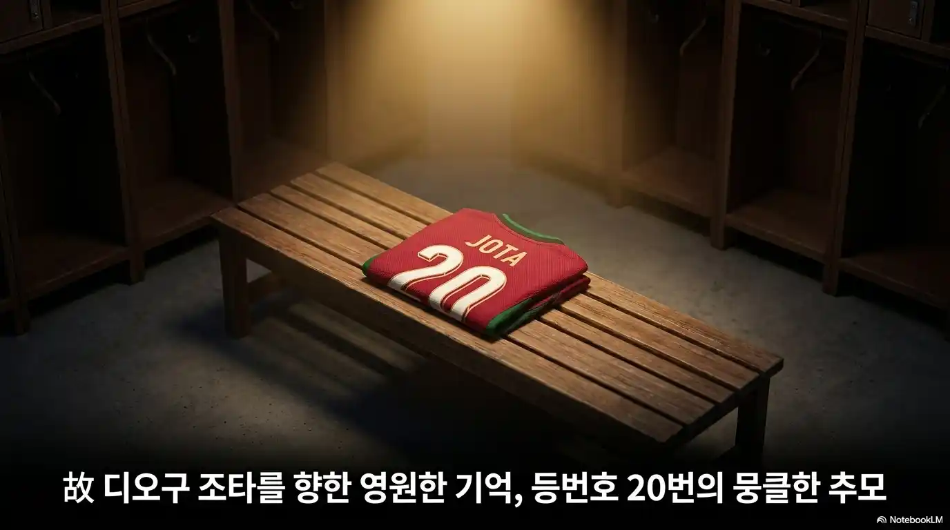 고 디오구 조타 추모 등번호 20번 포르투갈 유니폼