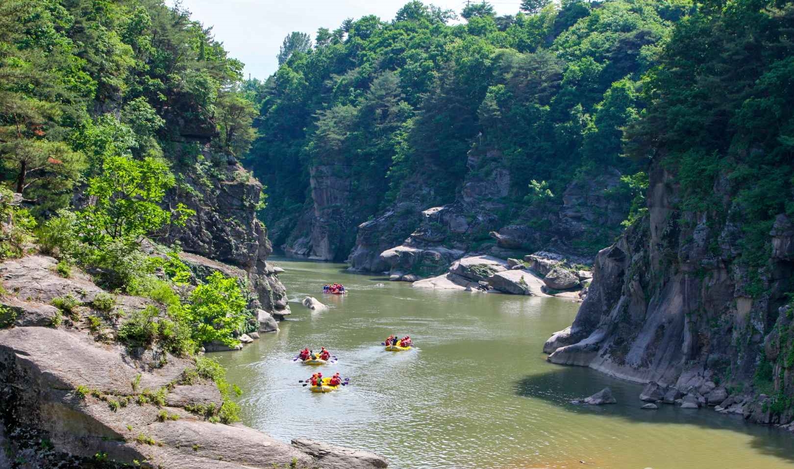 한탄강 래프팅 코스