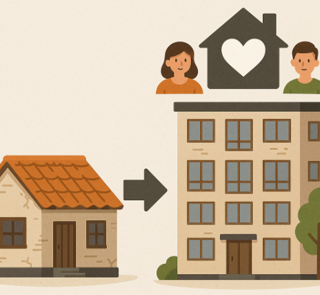 빈집을 공유주택으로 전환하는 과정