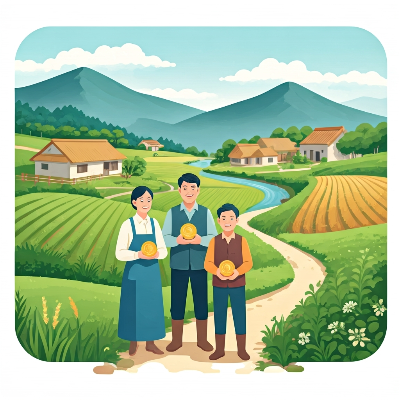 정선군 농어촌 기본소득 이미지