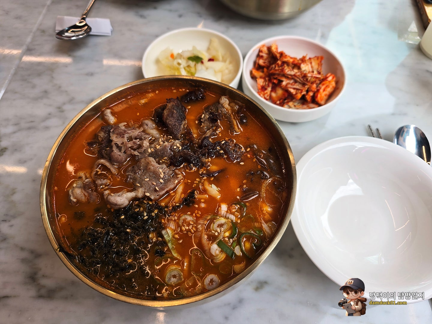 고기 장칼국수