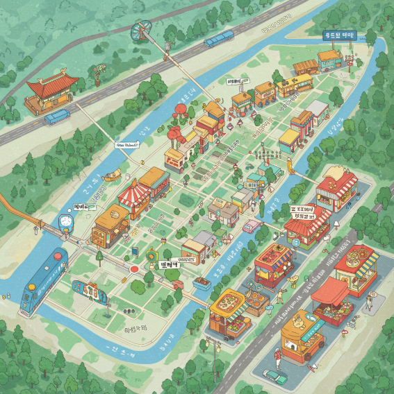 서문시장 어디쯤에 있어?