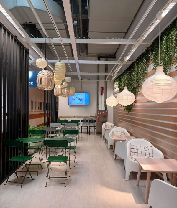 이케아카페 매장 자리