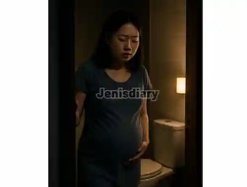밤에 화장실 가능 임산부