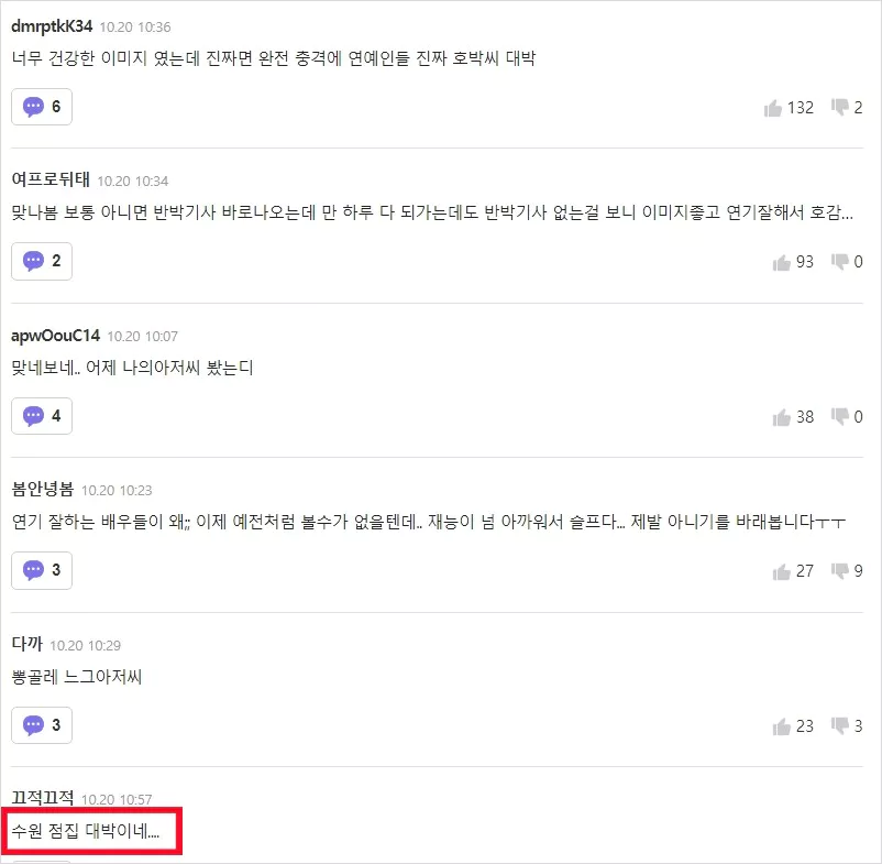 40대 유명 배우 수사