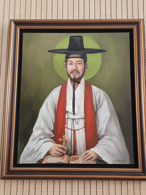 성 김대건 안드레아 사제 그림