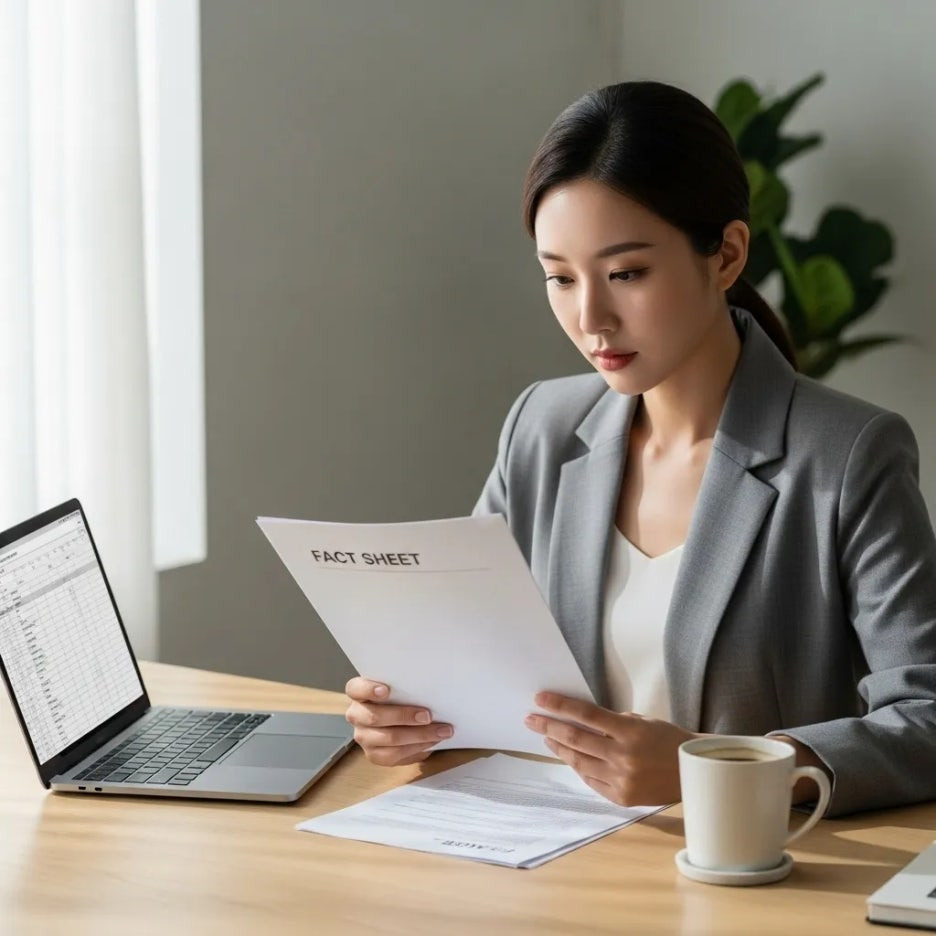 도대체 팩트시트가 뭔가요?