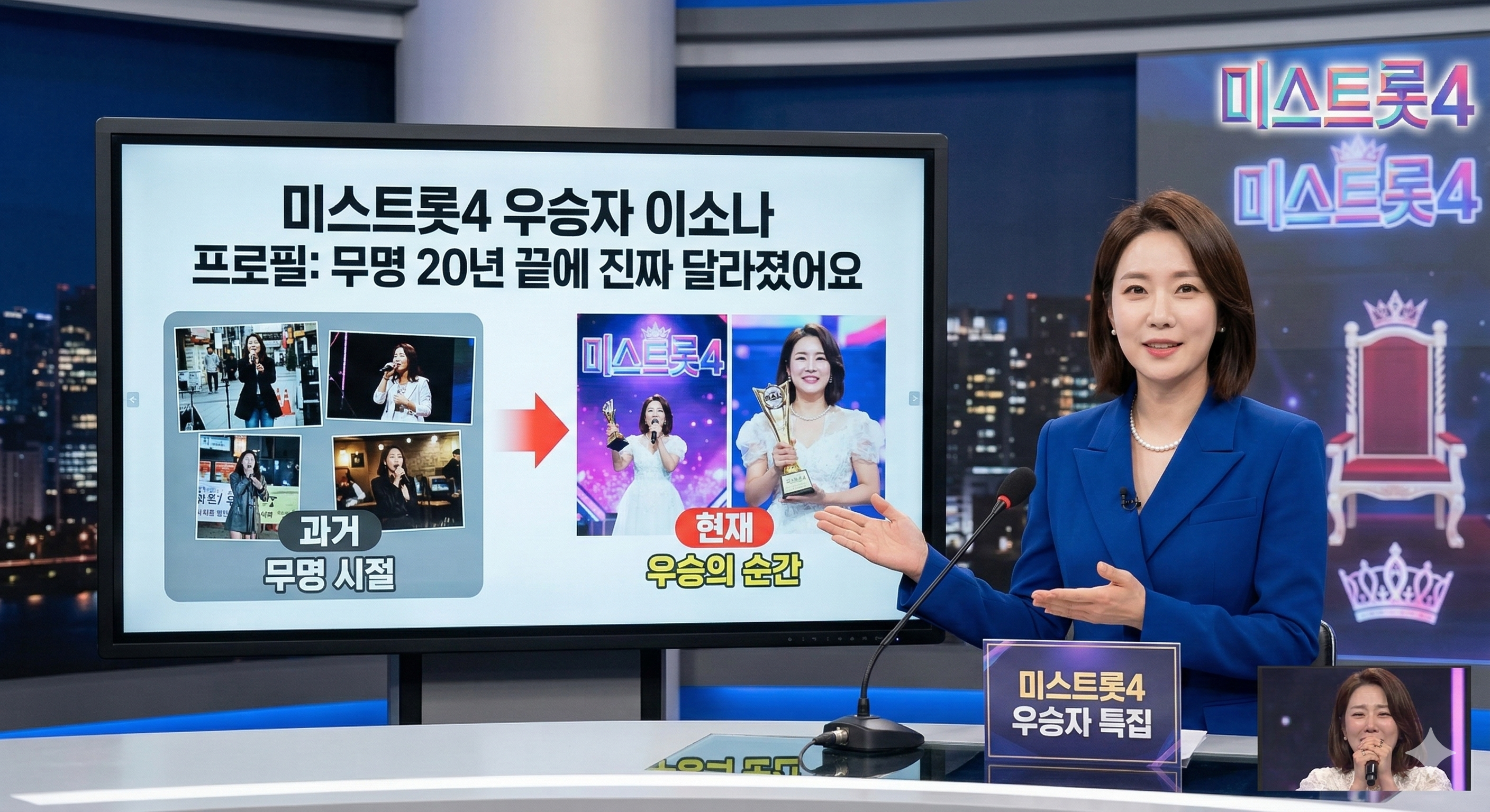 미스트롯4 우승자 이소나 프로필