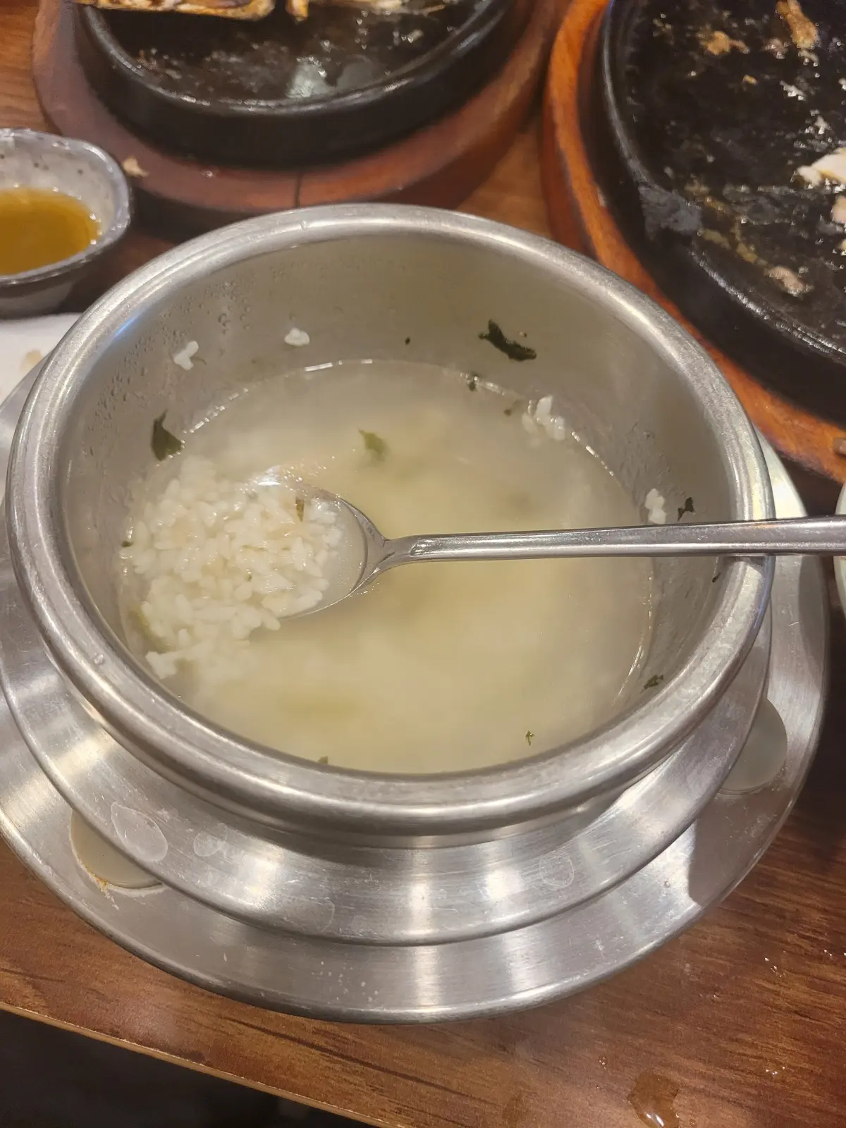 일산-중산동-줄서서먹는-맛집-고봉산시래기-식후-솥밥-누룽지-마무리