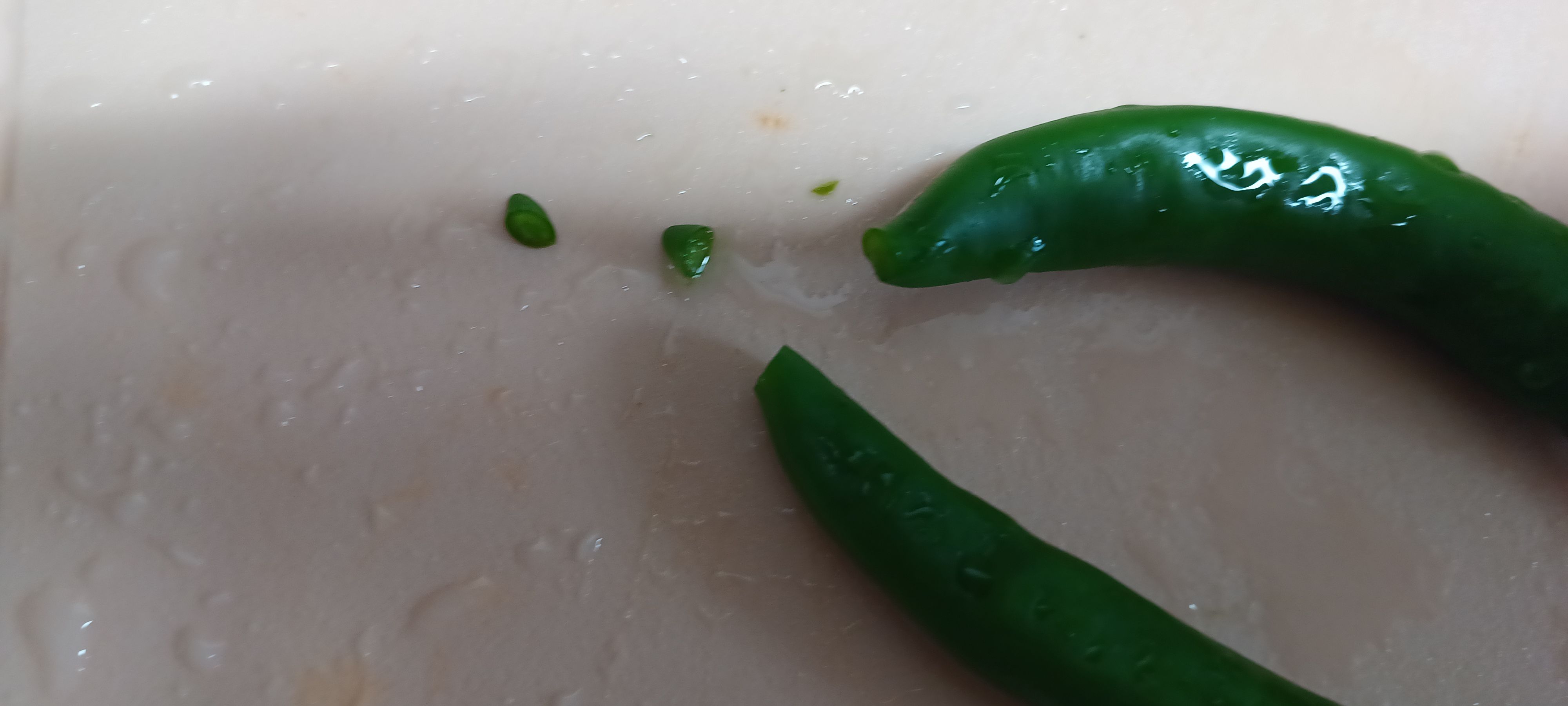 야채 준비하기