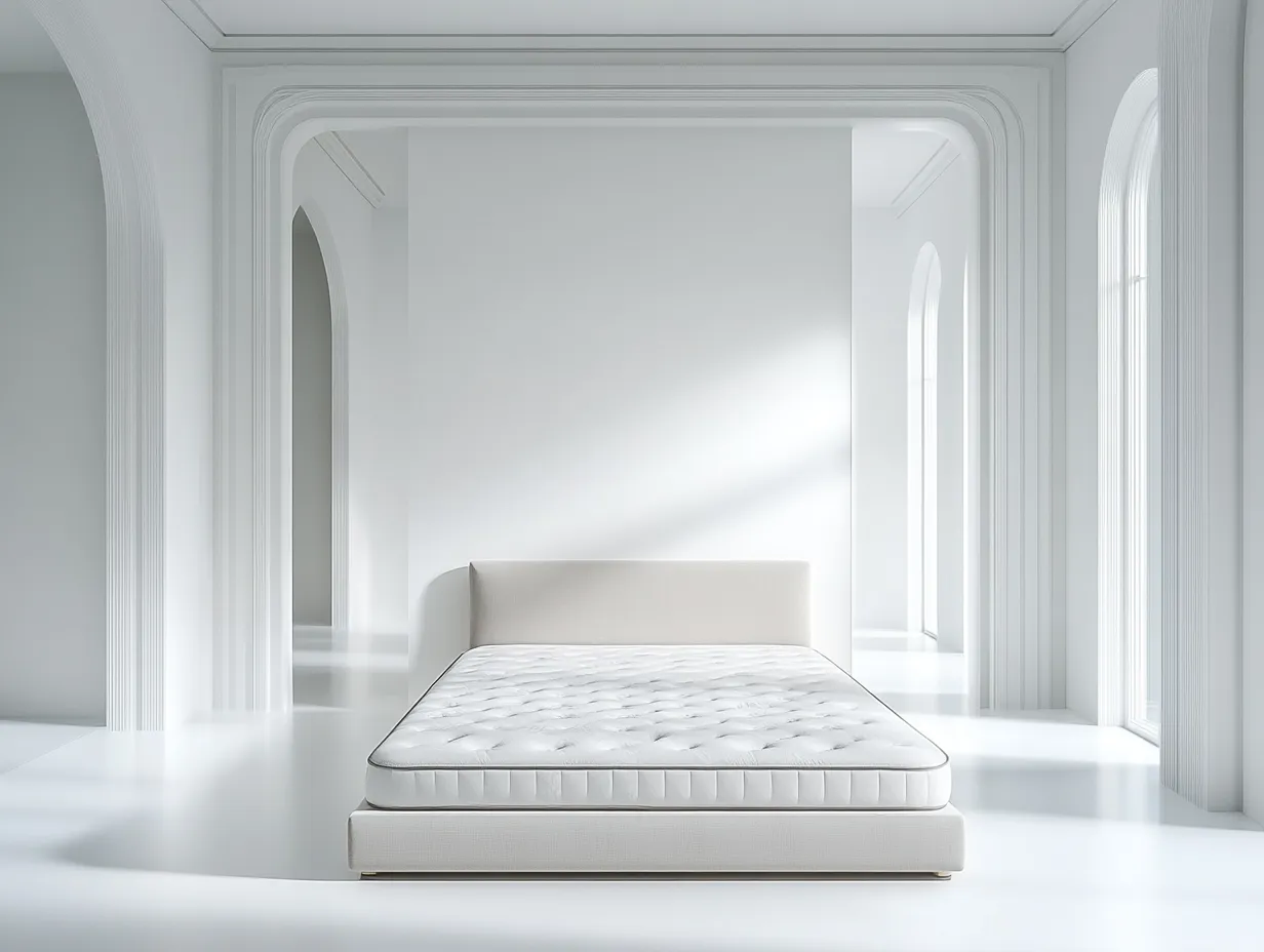 화이트 침대 프레임의 소재별 특징