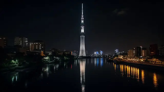 스카이트리야경