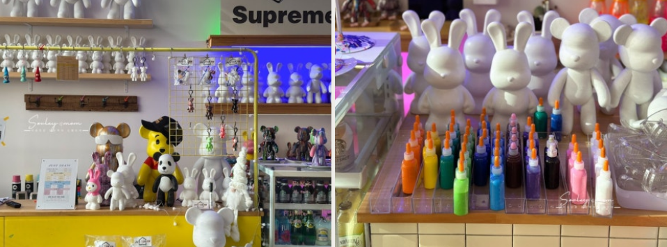 실내 다양한 도구들 사진