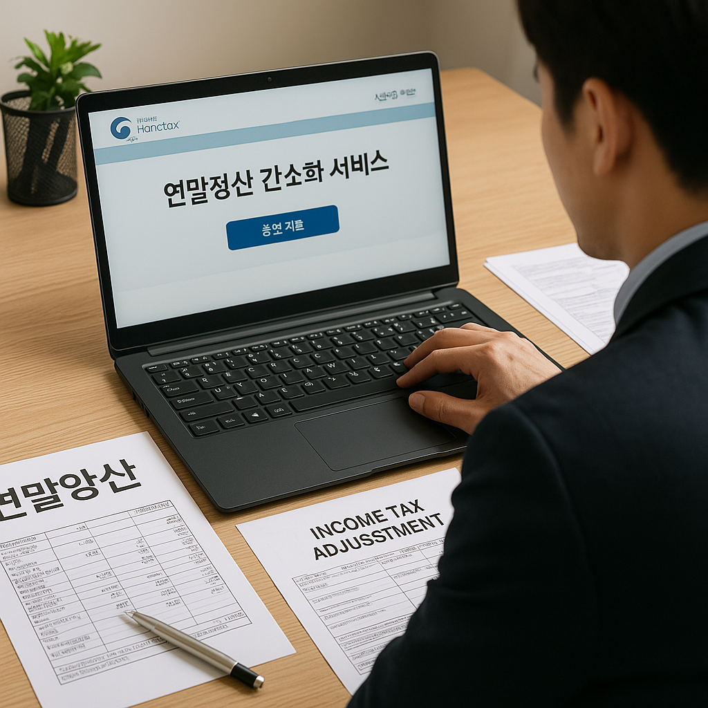 연말정산 간소화 서비스 관련 사진