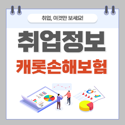 캐롯손해보험 채용