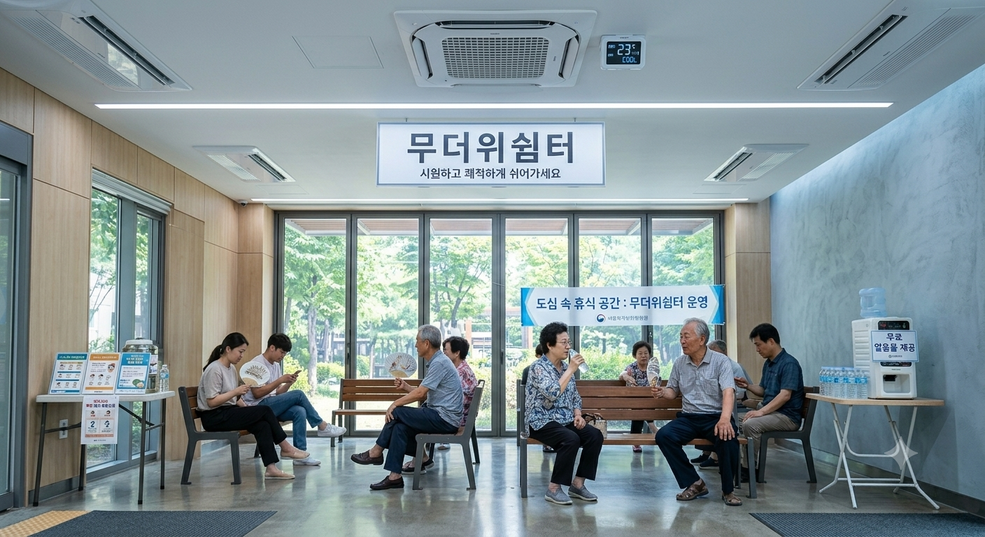 가까운 무더위쉼터