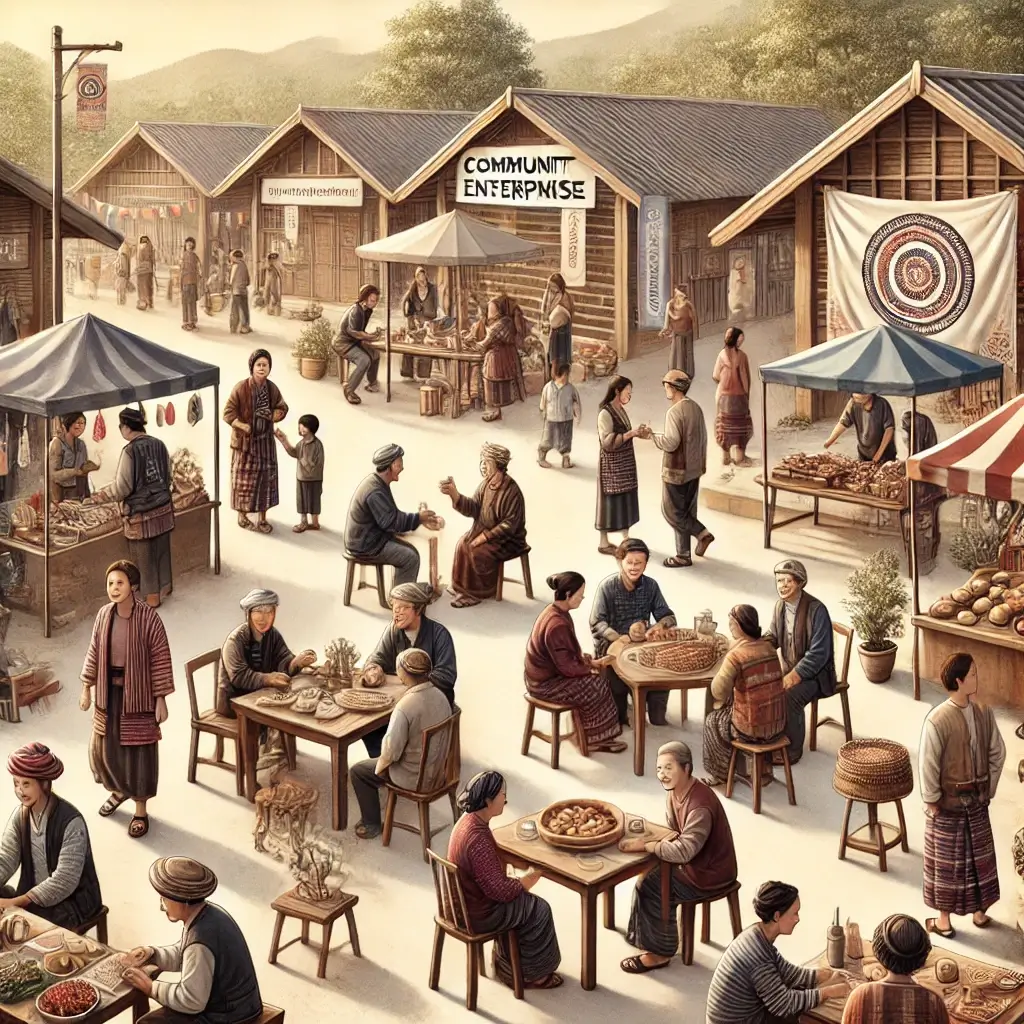 마을기업 관련 사진