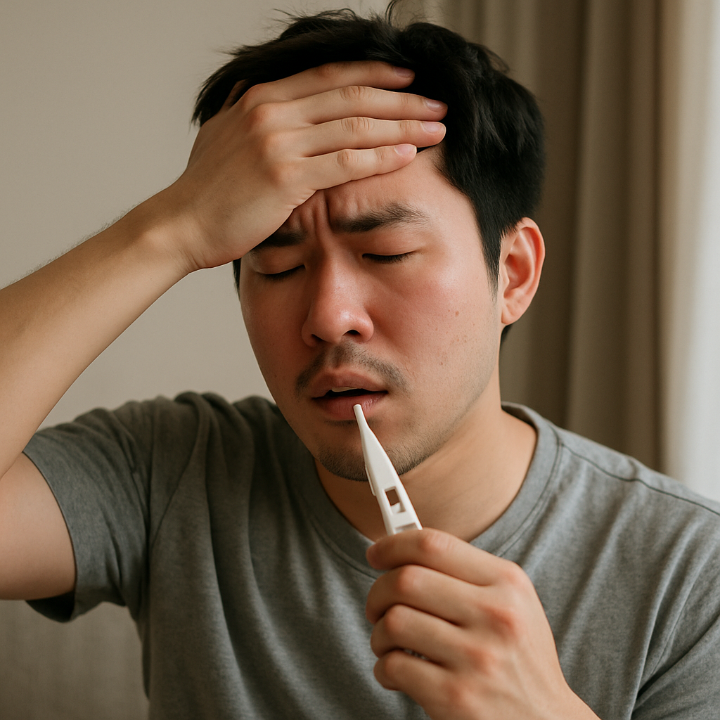 수박껍질로 열 내리기 민간요법과 해열제 비교