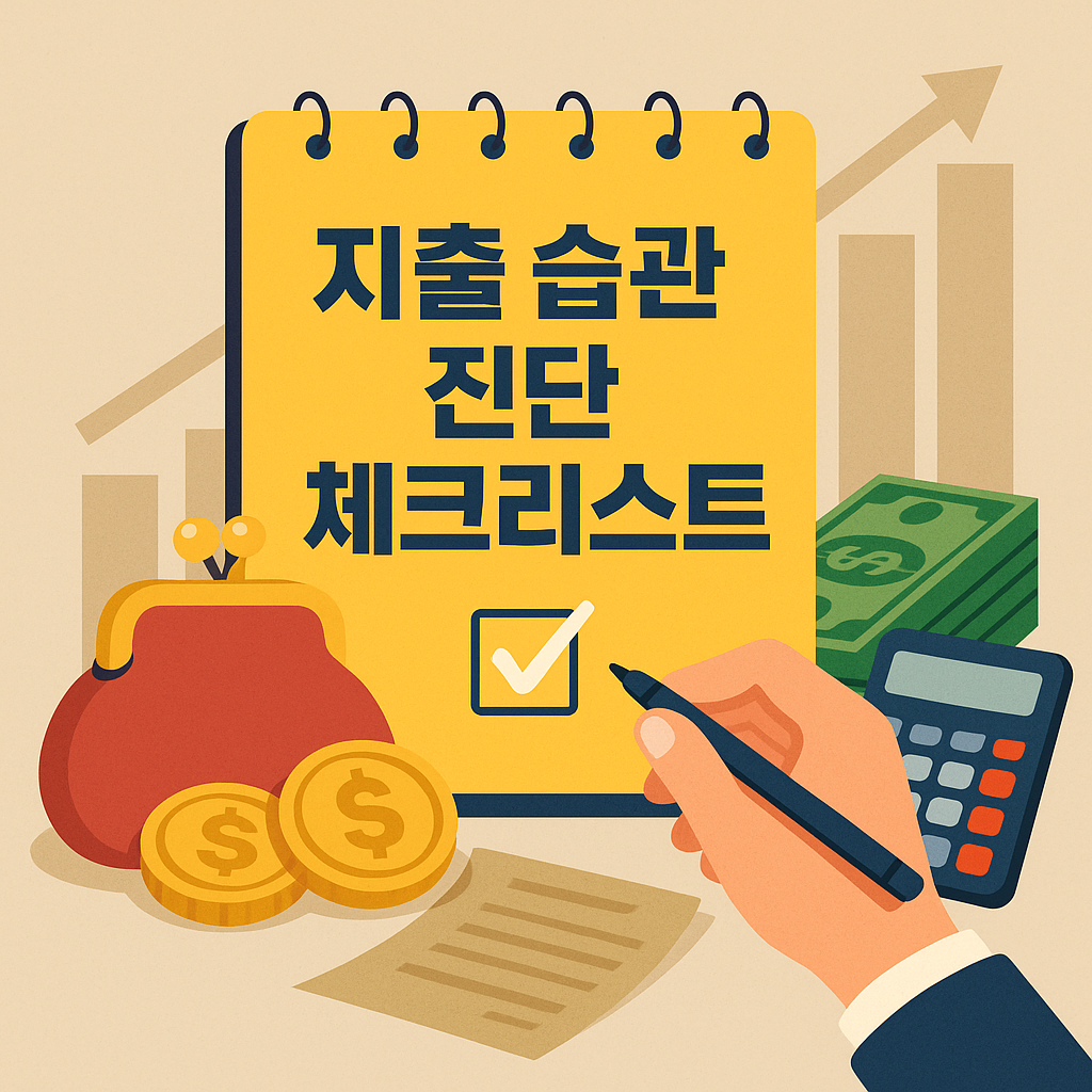 지출 습관 진단 체크리스트