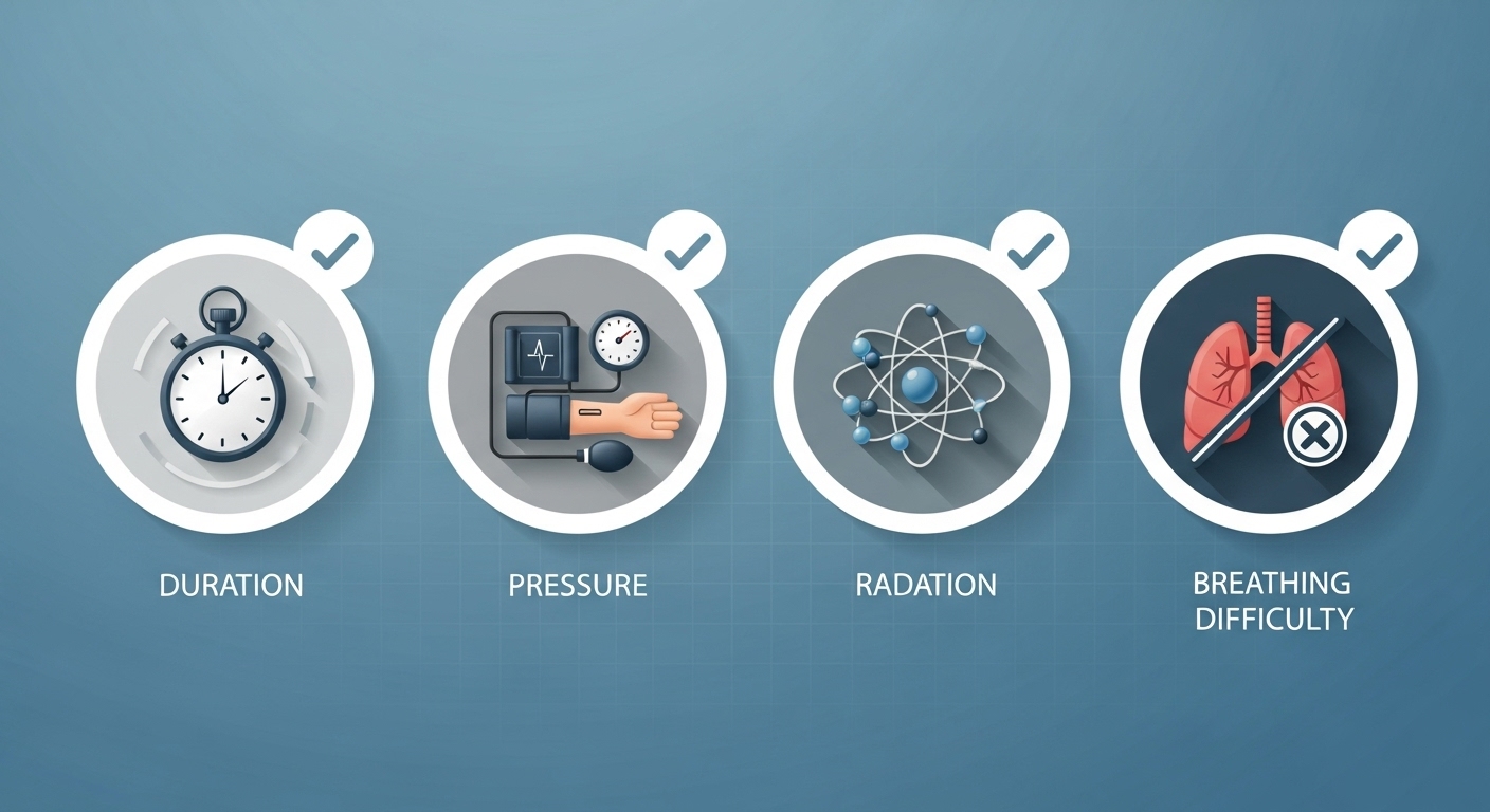 가슴이 콕콕찌르는 증상