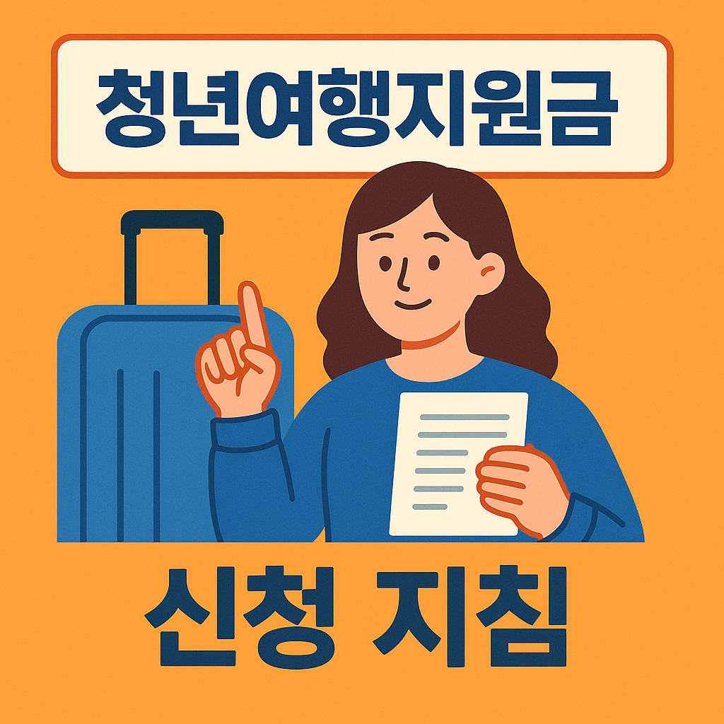 청년여행지원금 신청