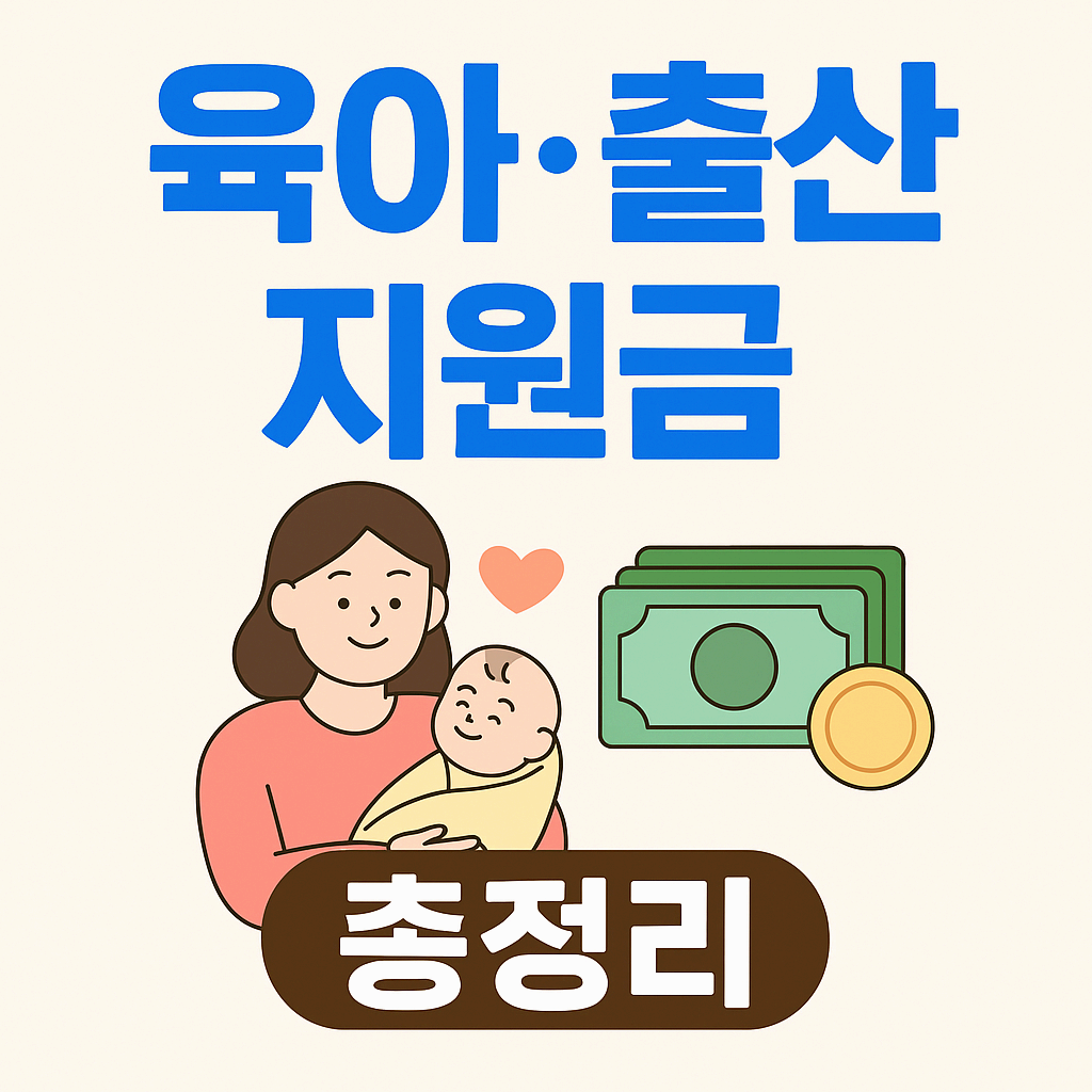 2025년 육아·출산 지원금 총정리: 부모가 받을 수 있는 혜택과 신청 방법