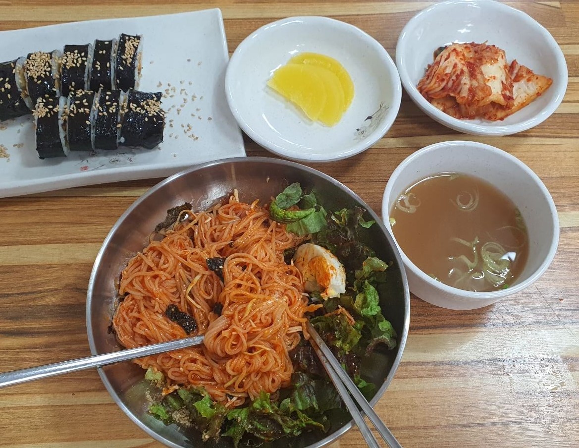 김해장유 몽실이 비빔국수