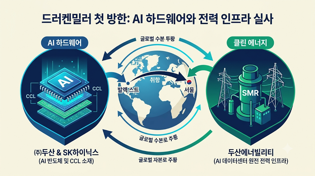 드러켄밀러 방한 이유
